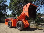 Macchina arancio del caricatore trasportatore ribaltabile, due macchine sotterranee del lhd dei tester cubici